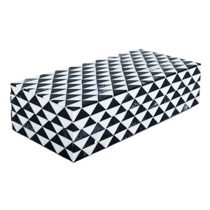 Boîte à bijoux en incrustation d'os indien Royal Heritage en résine et nacre Boîte de rangement décorative faite à la main pour offrir des cadeaux élégants - Product Image 2