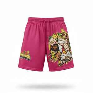 Double <b>Layer</b> Premium Quality Sublimated Printed Solid Gym Athletic Custom Logo Basketball Shorts For Men - Product Image 6