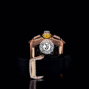 Reloj de Diamantes Mossinate de Acero Inoxidable de Alta Calidad con Movimiento de Cuarzo, Diseño Resistente al Agua y Estilo Unisex Moderno - Product Image 4