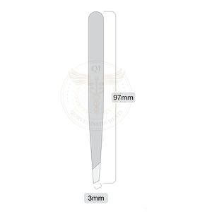 แหนบถอนขนคิ้วแหนบคิ้วเคลือบทองทนทานสำหรับดูแลส่วนบุคคล - Product Image 6