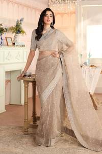 Salwar Kameez en soie rose brodé élégant et réversible, longueur ras du sol, avec dupatta floral, pour femme, idéal pour les mariages - Collection Fashionista International - Product Image 6