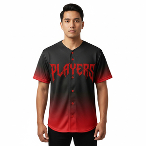 Camiseta de Béisbol Personalizada 100% Poliéster, Camisetas Deportivas Transpirables de Alta Calidad - Product Image 2
