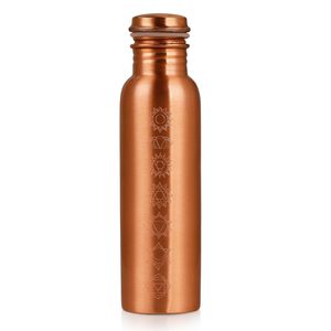 Unique Metalware Copper Water Bottle Metal Eco-Friendly Reusable Vessel Customized Copper Bottle for Home Hotels Use - Product Image 2