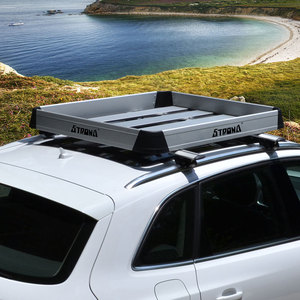 Porte-bagages de toit en aluminium robuste Strona avec une capacité de 100 kg - Product Image 2
