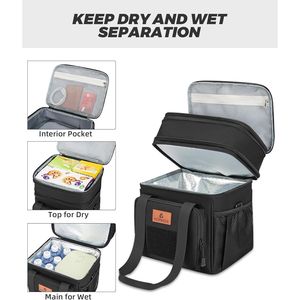 Sac à lunch tactique isotherme à design extensible - Product Image 2