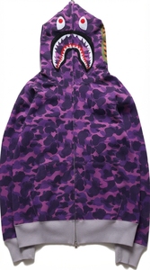 Sudadera con Capucha y Cremallera de Camuflaje Rojo, Unisex, Estilo Urbano, Tejido de Punto, Poliéster, Manga Larga, Logotipo Frontal, Invierno - Product Image 2