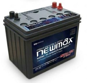 แบตเตอรี่ตะกั่วกรดแบบปิดผนึก AGM Deep Cycle รุ่น 3 NEWMAX MRV24 เกาหลี 12V 75Ah อายุการใช้งานยาวนาน รองรับการใช้งานกับระบบโซลาร์เซลล์ UPS โทรคมนาคม และ SLA - Product Image 3