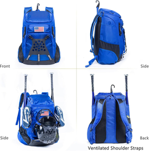 Wholesale High Quality Customized Waterproof Breathable Sports Baseball <b>Backpack</b> with Sublimation Printing for Outdoor <b>Training</b> - Product Image 5