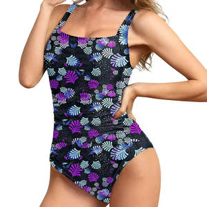 Ensemble de maillot de bain brésilien 2 pièces pour femme en Spandex/Polyester, robe de plage confortable - Product Image 4