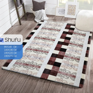 Tapis en relief en mousse anti-allergique confortable de qualité supérieure Style moderne en polyester épais doux pour le bureau à domicile fabriqué à la machine - Product Image 3