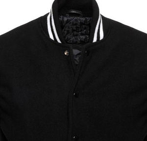 Chaqueta Varsity Personalizada para Hombre, Estilo Urbano, Chaqueta de Béisbol con Logotipo, Bolsillos Ocultos, Ropa de Invierno - Product Image 4