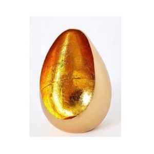 Modern Open Egg Shape Tea <b>Light</b> Votive Iron Candle Holder Warm Gold Wall Dining & Living Room Table Bathroom or Hallway Decor - Product Image 6