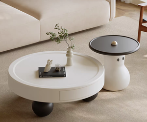 Table basse de salon de luxe minimaliste, design haut de gamme style villa - Product Image 3