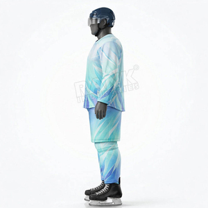 Uniforme de hockey sur glace le plus vendu, prix de gros, uniforme de hockey sur glace de haute qualité, respirant, pour unisexe - Product Image 3