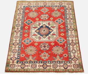 Alfombra hecha a mano con nudos, de lana de alta calidad, moderna, ecológica, lavable, antideslizante, para sala de estar, hotel u oficina. - Product Image 2