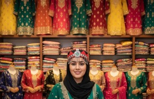 Magnifique collier de poitrail tribal afghan Kuchi de grande taille avec de vastes pièces de monnaie en argent et détails de filigrane complexes - Product Image 4