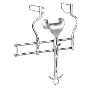 เครื่องมือผ่าตัดเปิดหน้าท้องแบบ Balfour Abdominal Retractor พร้อมใบมีดด้านข้างแบบเจาะรู ผลิตจากเหล็กกล้าไร้สนิมเยอรมัน ใช้ซ้ำได้ - Product Image 5
