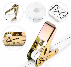 Correa de Amarre de Poliéster de 25 mm con Ganchos Dobles en J, de Alta Resistencia, para Carga, OEM ODM, Vietnam - Product Image 2