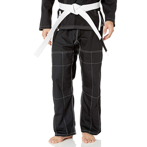 Pantalon de Jiu-Jitsu Brésilien BJJ en coton Ripstop, uniforme d'entraînement, pantalon BJJ personnalisé - Product Image 4