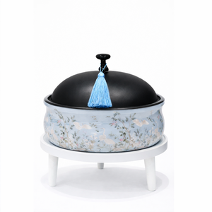 Juego de Cazuelas Aisladas de Acero Inoxidable, Diseño Simple y Moderno, Doble Pared con Revestimiento Térmico, Tapa de Acero Inoxidable, Clásico, Antiadherente y Duradero - Product Image 3