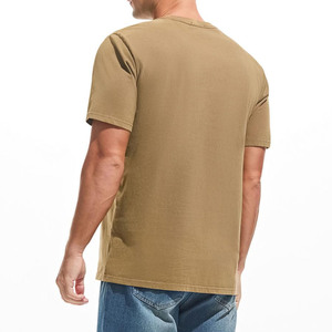 เสื้อยืดผู้ชายพรีเมียม ผ้าฝ้าย 100% หนัก 180 กรัม ทรงโอเวอร์ไซส์ ไหล่ตก ลายเรียบ เสื้อยืดถักคุณภาพพรีเมียมสำหรับผู้ชาย - Product Image 6