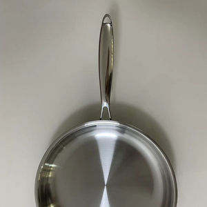 Premium Stainless Steel Fry Pan Designed For Modern Kitchens Offering Exceptional Heat Distribution Durability For Sale - Product Image 2