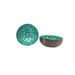 Cuencos de cáscara de coco de estilo antiguo, juego de vajilla de cáscara de huevo Mini madre perla, cantidad a granel ligera, venta al por mayor de Vietnam - Product Image 6