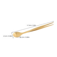 Cuillère de dégustation personnalisée à double compartiment, cuillère jet en acier inoxydable haut de gamme avec pince, double fonction, légère, compatible lave-vaisselle
