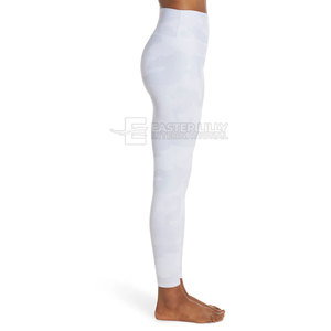 Leggings de Yoga de Talla Grande con Diseño Personalizado, Cintura Elástica, Transpirables, Estilo Único, en Oferta - Product Image 4