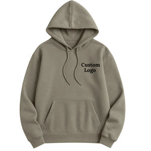 <b>Men's</b> Hoodies & Sweatshirts Custom Printed 100% Cotton Hooded Sweatshirts Wholesale For Winter Top - Product Image 3