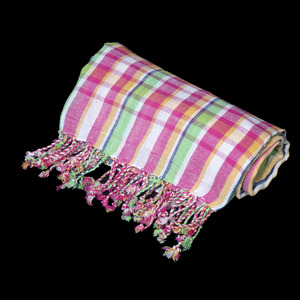 ผ้าขนหนูชายหาดฟูตะลายทางทันสมัยคุณภาพสูงราคาขายส่งสั่งทำได้ ผลิตจากผ้าฝ้ายรีไซเคิล  มีความต้องการสูงในอินเดีย - Product Image 5