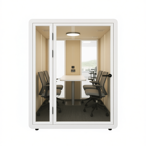 Cabine téléphonique moderne Hipod HEX, cabines de bureau intérieures, mobilier de bureau acoustique pour l'utilisation téléphonique - Product Image 1