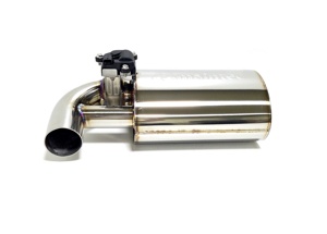 Silencieux universel à valve de type H, jonction à 90 degrés (2) (type de valve EVC) / MAINTEC Custom OEM en acier inoxydable 304 fabriqué en Corée - Product Image 2