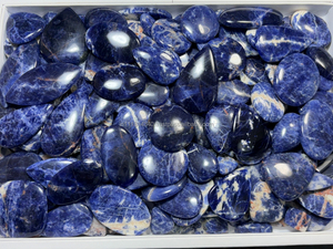 Sodalita de Primera Calidad AAA, Cabujón de Piedra Preciosa Suelta, Piedra Preciosa Natural de Forma Mixta para Accesorios de Joyería, Fabricación de Joyas, Venta al por Mayor - Product Image 2
