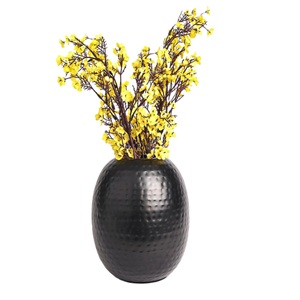 Maceta Decorativa de Estilo Elegante y Moderno, Florero de Metal de Gran Calidad Hecho a Mano para Mesa de Salón - Product Image 2