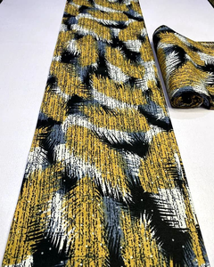 Tissu africain imprimé wax Ankara de haute qualité 100 % coton, pagne hollandais personnalisé à motifs vibrants pour tenues traditionnelles, vente en gros - Product Image 2