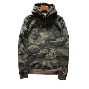 Sudadera con Capucha de Forro Polar Rip-Stop de Poliéster/Algodón con Camuflaje Digital para Hombre, Sudadera Informal Extra Grande, Ropa de Calle Otoñal, Transpirable y Anti-UV - Product Image 1