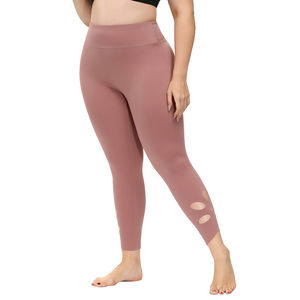 Leggings de Yoga Personalizados para Mujer con Detalle de Corte Láser, Pantalones Deportivos de Compresión Elástica para Fitness y Athleisure - Product Image 4