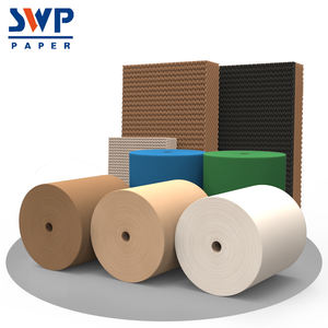 Wabenförmige Weiße Verdunstungskühlplatten Basispapierrolle: für Industrie-, Gewächshaus- und Geflügelkühlsysteme - Product Image 1