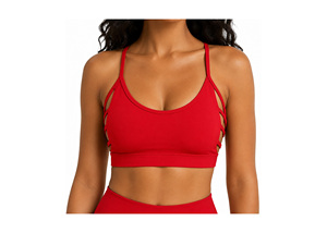 Sujetador deportivo de yoga de nuevo estilo europeo-americano, transpirable, con almohadillas para el pecho, para yoga sin sujetador, fitness, a prueba de golpes, para correr - Product Image 3