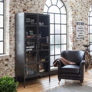 Vandana Optima Zenova 2-door metal <b>display</b> <b>case</b> - Product Image 1