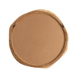 Espejo de pared redondo irregular de ratán tejido, forma natural orgánica, decoración para el hogar, para hotel, cafetería, venta al por mayor, sostenible - Product Image 4