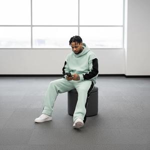 Conjunto Deportivo Unisex de Lujo, Marca Tech Fleece, Alta Calidad, 100% Algodón, Sudadera con Capucha y Pantalones para Hombre y Mujer, 2 Piezas, Invierno - Product Image 4