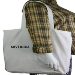 Customized Natural Beige Organic Calico Cotton Tote Bag Reusable Eco-Friendly Recyclable Silk Screen Printed Logo Gift Grocery - Product Image 6