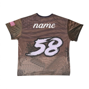 Mejores Precios de Fábrica: Camisetas de Béisbol y Sóftbol Personalizadas de Tallas Grandes con Sublimación, Antihumedad y Antibacterianas, Ropa Deportiva Estadounidense - Product Image 2