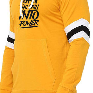 Sweat à capuche unisexe surdimensionné en molleton 100% coton épais 370 g/m² avec fermeture éclair, imprimé sérigraphié personnalisé, écologique, style streetwear - Product Image 5