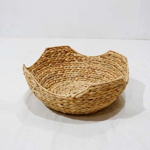 Lit pour chat à 2 niveaux en jacinthe d'eau écologique tendance avec griffoir - Product Image 6