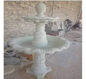 Modern Large Outdoor Sandstone Fountain Marble Water Feature for Garden and Hotel Marble Fountain at Affordable price - Product Image 3