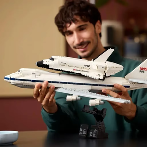 Ensemble de blocs de construction de modèle d'avion porte-avion MOC-10360, briques d'avion 747, puzzle éducatif, jouets DIY, cadeaux de vacances pour enfants - Product Image 2