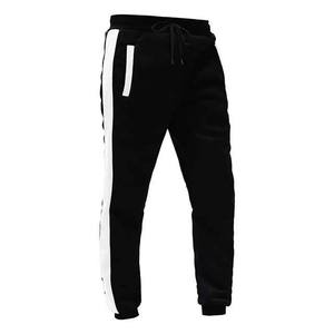 Ensemble de survêtement décontracté pour homme OEM, couleur noire et blanche, pull à capuche et pantalon de jogging, vêtements d'hiver 100% coton - Product Image 4